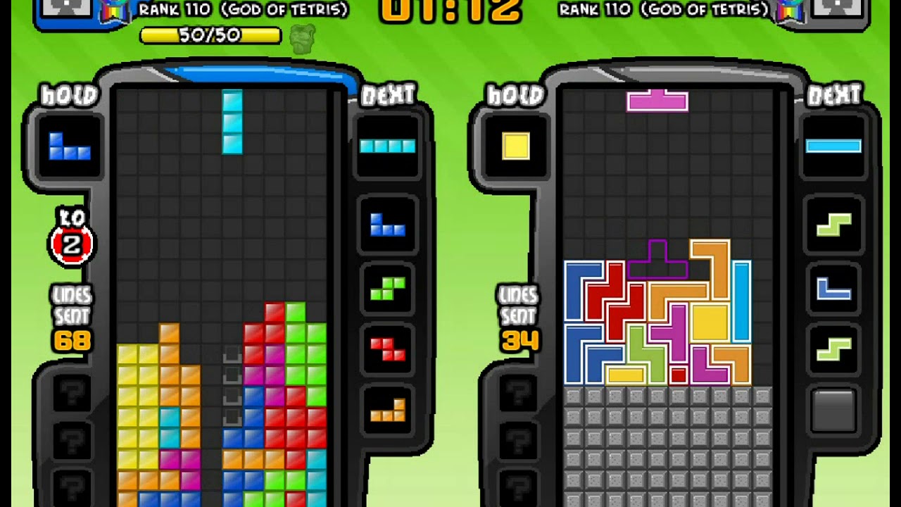 tetris battle 2p